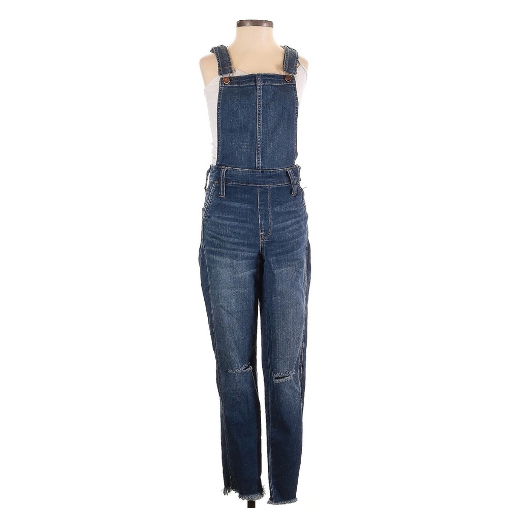 Women's Blue Denim Overalls